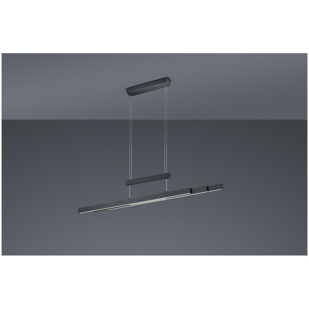 Trajan Sospensione Led Nera Allungabile Estensibile Intensita' Dimmerabile Luce Calda E Fredda A Bi - Foto 1