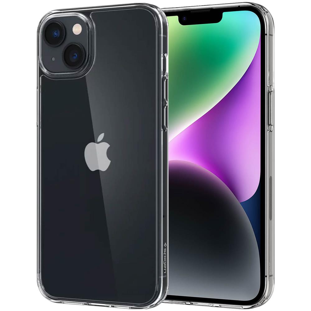 Cover Iphone 14 Plus Bi-materia Ultrasottile Spigen Air Skin Hybrid Trasparente - Foto 2