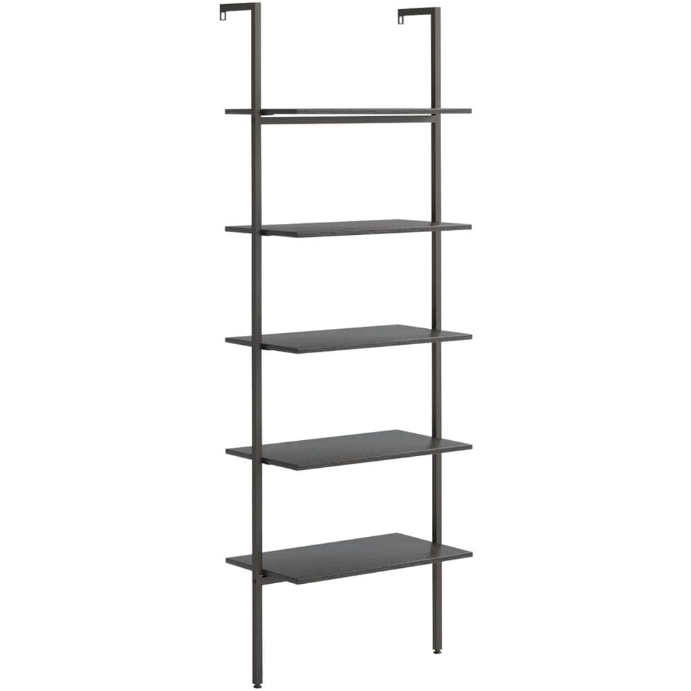 Scaffale Pendente A 5 Livelli Nero 64x35x185 Cm - Foto 2