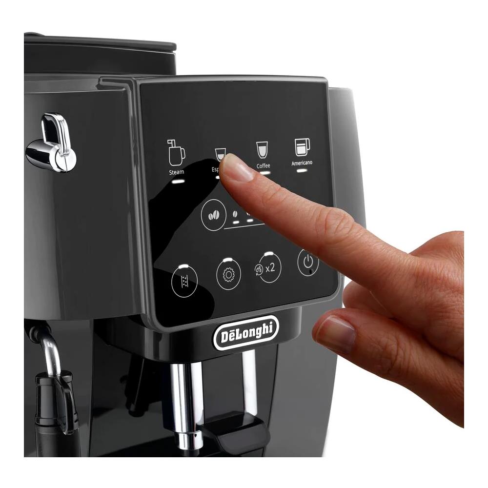Macchina da Caffè Espresso Automatica Magnifica Start Serbatoio 1.8 Lt. Potenza 1450 Watt Colore Nero /Grigio - Foto 2