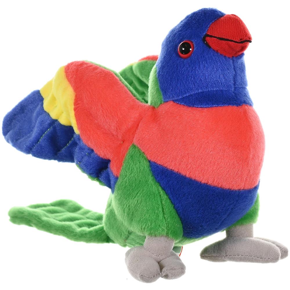 Lorichetto Peluche, Animale Farcito, Peluche, Regali Per Bambini, Coccoloni 8 Pollici - Foto 2