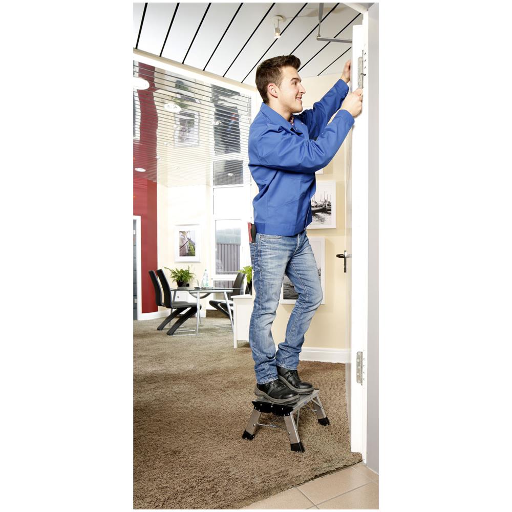 130327 pedana Alluminio Alluminio, Nero - Foto 3