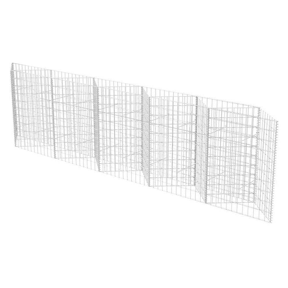 Gabbione in Rete / Fioriera / Orto Rialzato Acciaio 300x30x100 cm - Foto 2