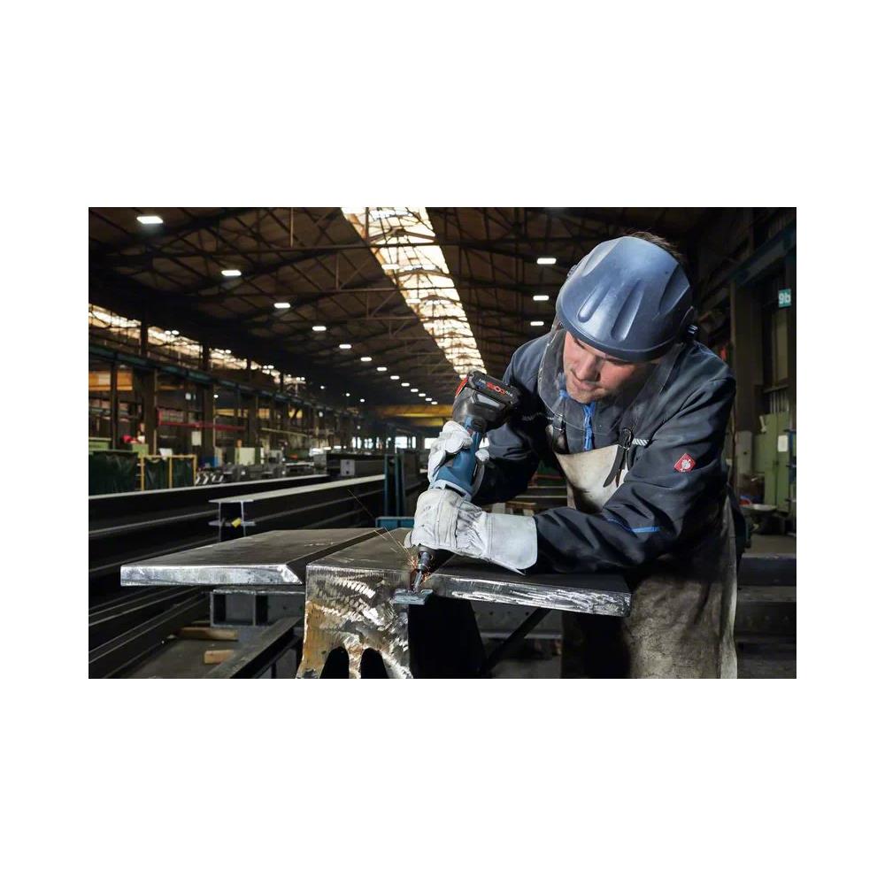 Professional 0601229200 0601229200-Smerigliatrice Dritta GGS 18V-23 PLC (Senza Batteria, velocità a Vuoto 23.000 min-1, in Valigetta L-Boxx), 18 V - Foto 2