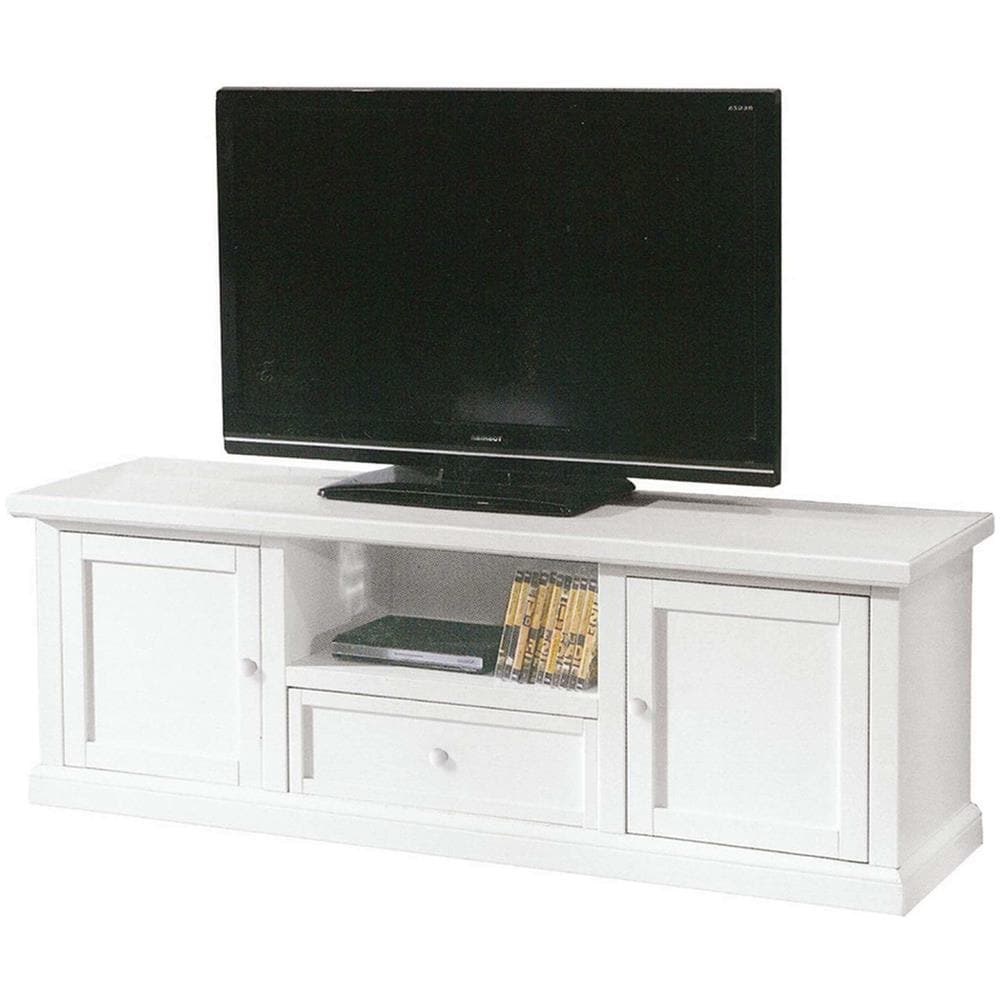 Clayton - Mobile Porta Tv In Legno Massello Cm 45 X 160 X 56 H - Foto 2