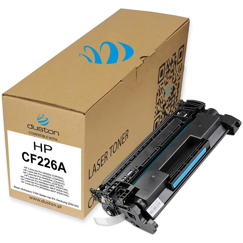 TONER - 2x Cf226a, 26a Negro Compatible Con Hp Laserjet Pro M402 M426 Mfp - Foto 2