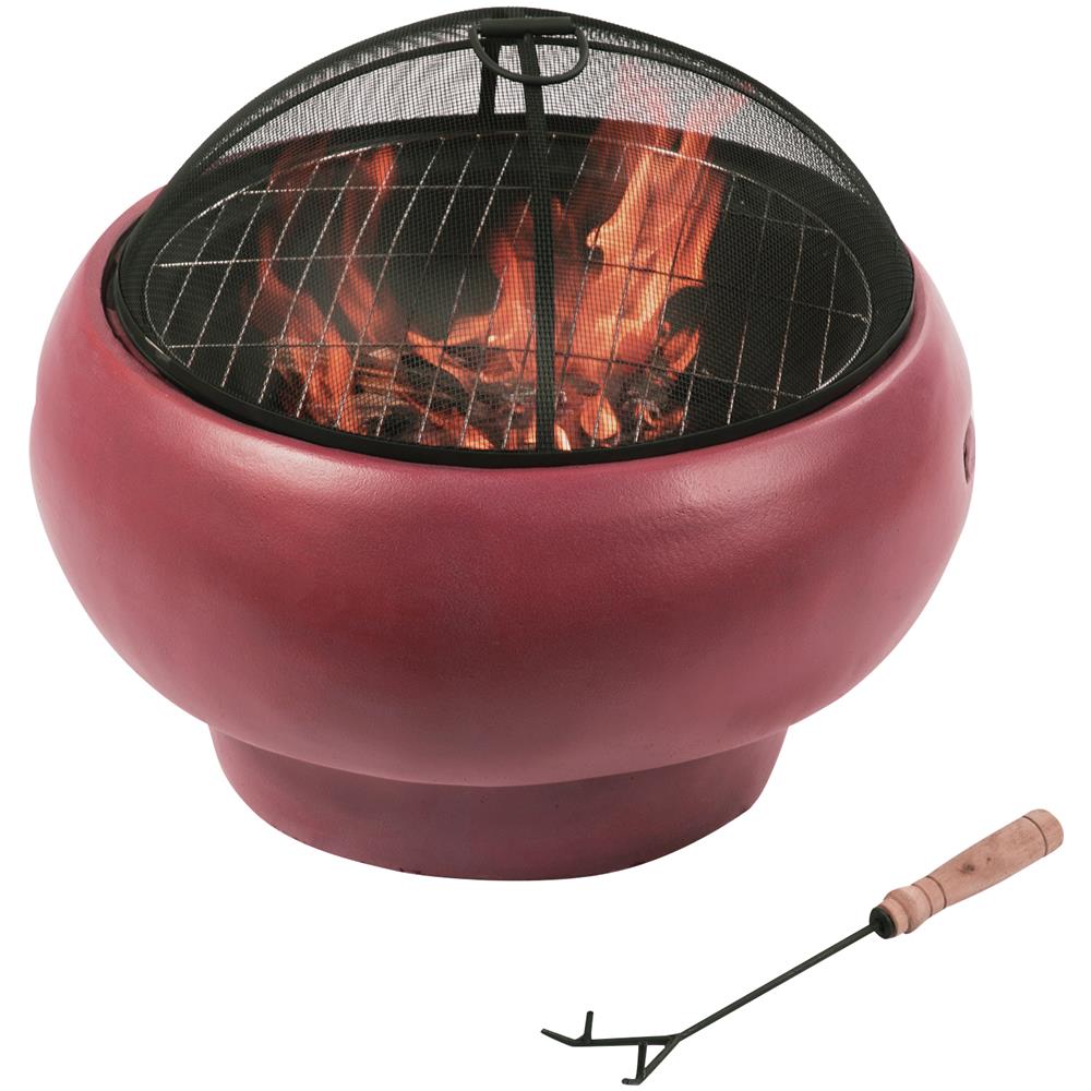 Braciere Da Giardino KESSER Con Grill - Diametro 62 Cm, Multifunzionale, Include Griglie E Copertura - Foto 3