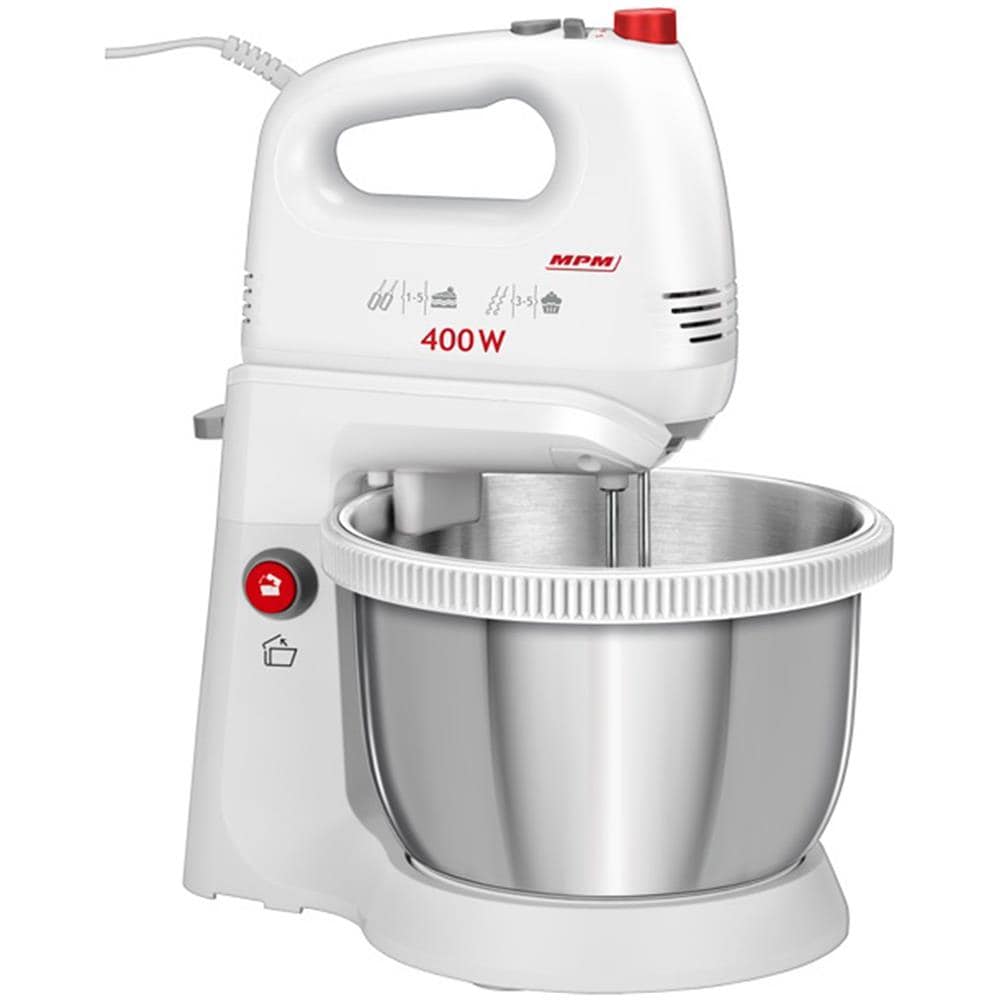 Impastatrice Planetaria MMR-21Z con Capacità 3.5 Litri Potenza 400 W Colore Bianco  - Foto 2