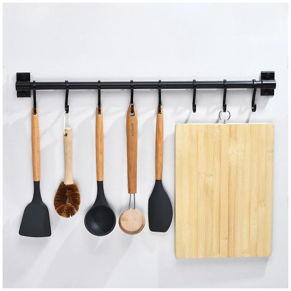 Gancio A Muro Vintage In Ghisa A Forma Di Corna Di Cervo PRETYZOOM – Colore Caffè, 22 Cm, Con Viti E Tasselli – Portachiavi E Appendiabiti Per Ingresso E Bagno - 3