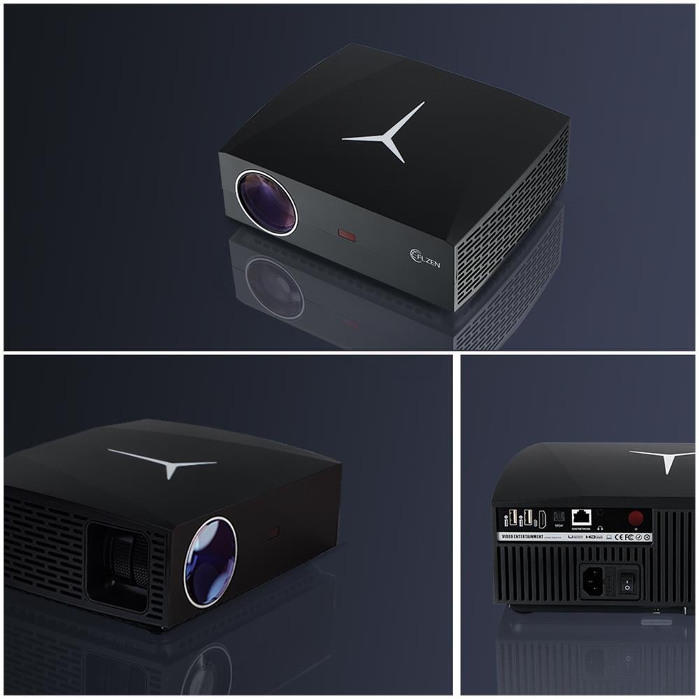 Videoproiettore Smart F2 LED 5500 ANSI lumen Rapporto di Contrasto 2000:1 Full HD 1920 x 1080 Pixel Colore Nero - Foto 2