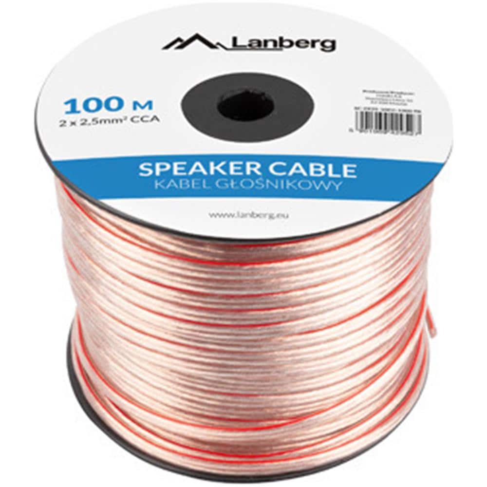 Cavo Per Altoparlanti 2 X 2,5 Mm2 100 M - Foto 3