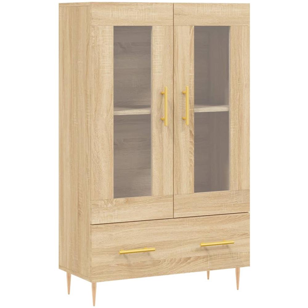 Credenza Rovere Sonoma 69,5x31x115 Cm In Legno Multistrato - Foto 2