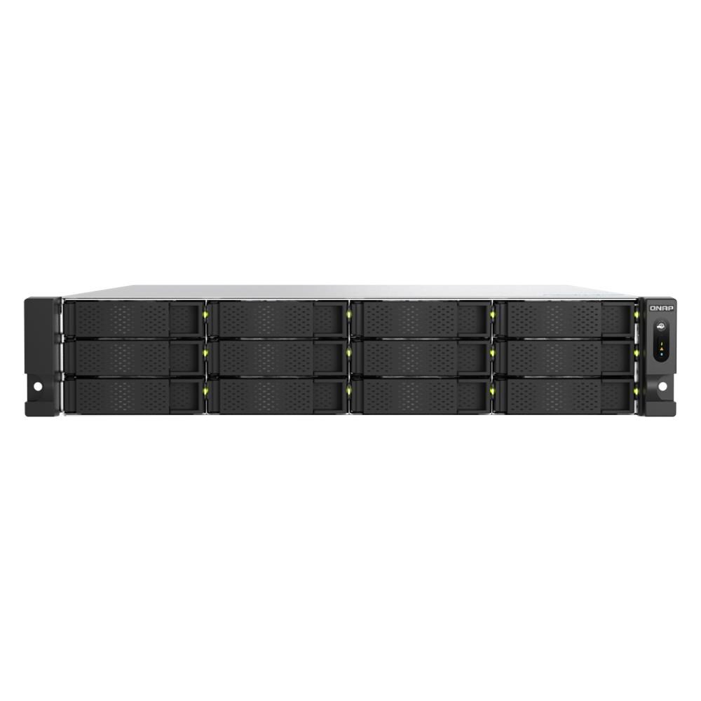 Server TS-H1277AXU-RP-R7-32 NAS a 12 Alloggiamenti 2U AMD Ryzen 7 7000 S8 32 GB DDR5 12x 3,5" / 2,5" SATA III 2x PCIE USB 3.2 Gen2 - Foto 1