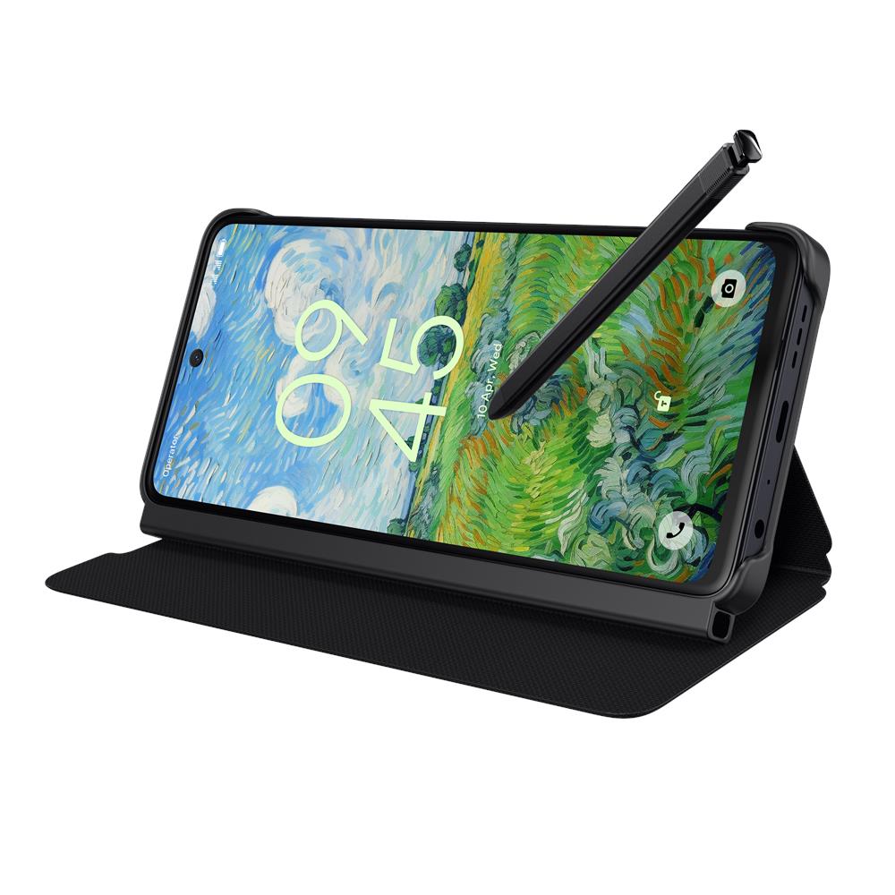 Custodia Flip 50 Pro NextPaper 6.8" + Stylus Pen - Colore: Nero - Foto 1