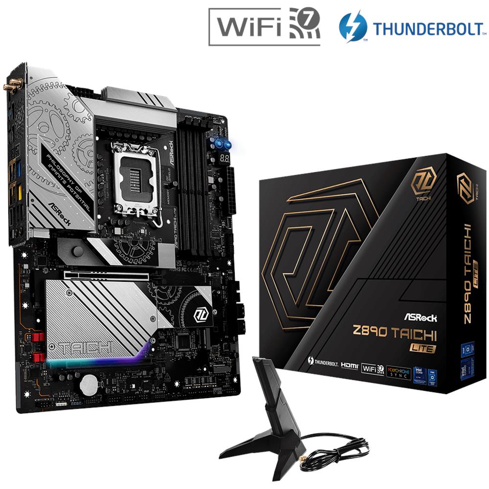 Scheda Madre Z890 Taichi Lite Socket LGA 1851 Chipset Z890 ATX - Foto 9
