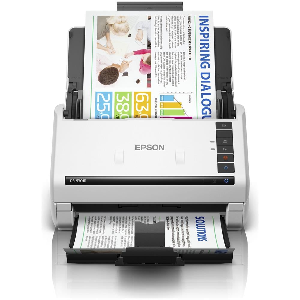 WorkForce DS-530III Scanner a Foglio 600 x 600 DPI A4 Bianco - Foto 1