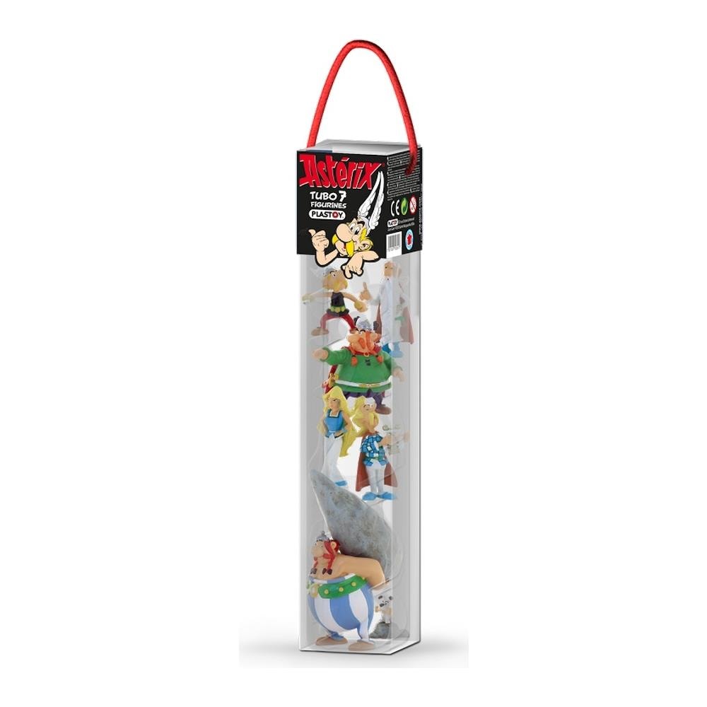 Tubo Villaggio Asterix 6 Figurine - Foto 1