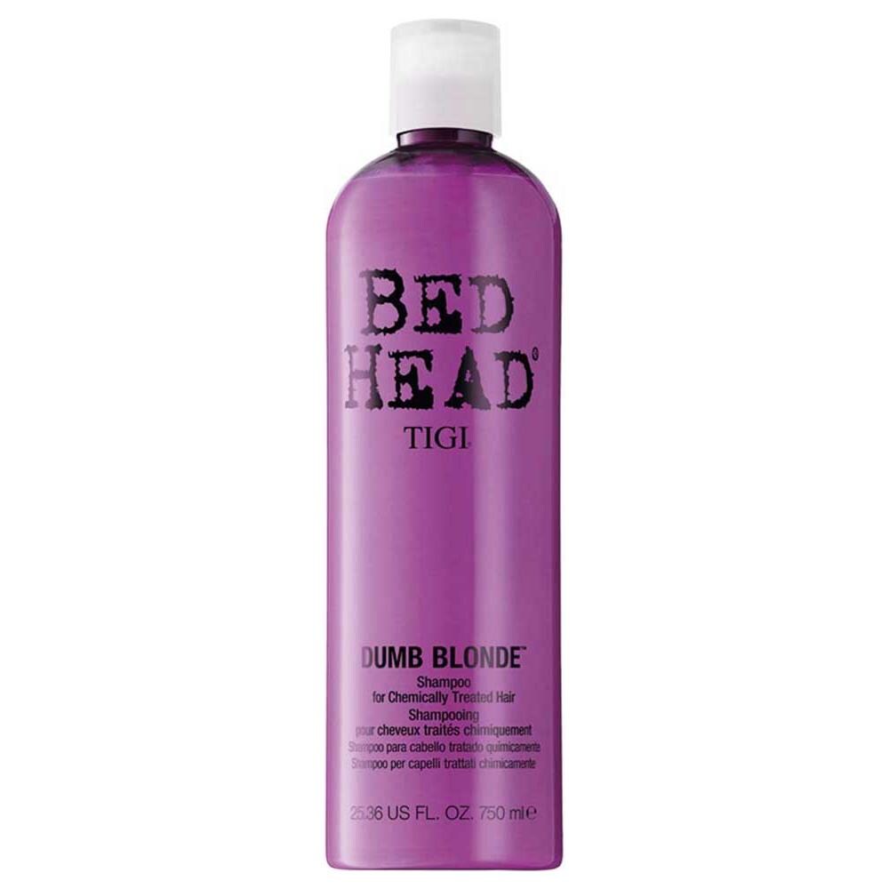 Shampoo Tigi Fragrances Bed Head Dumb Blonde Shampoo For Chemicaly Treated Hair 750ml Cosmetica E Profumeria Uomo 750 Ml - Foto 1