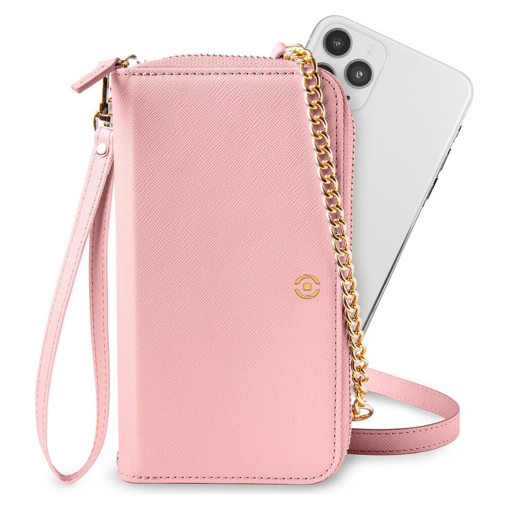 Pochette Celly Universale Modello Venere In Simil Pelle Rosa Cipria - Foto 1