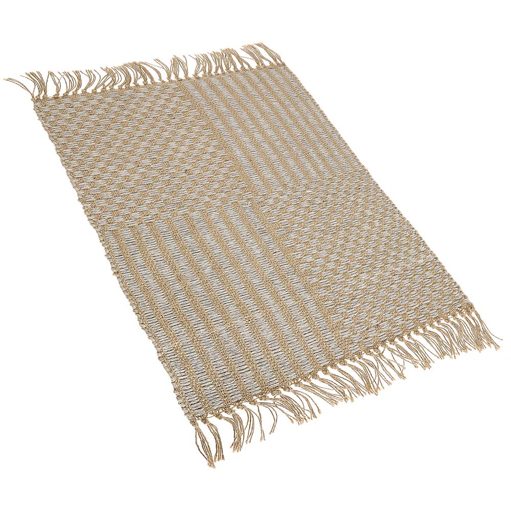 Tappeto In Iuta 50 X 80 Cm Beige Adabag - Foto 1