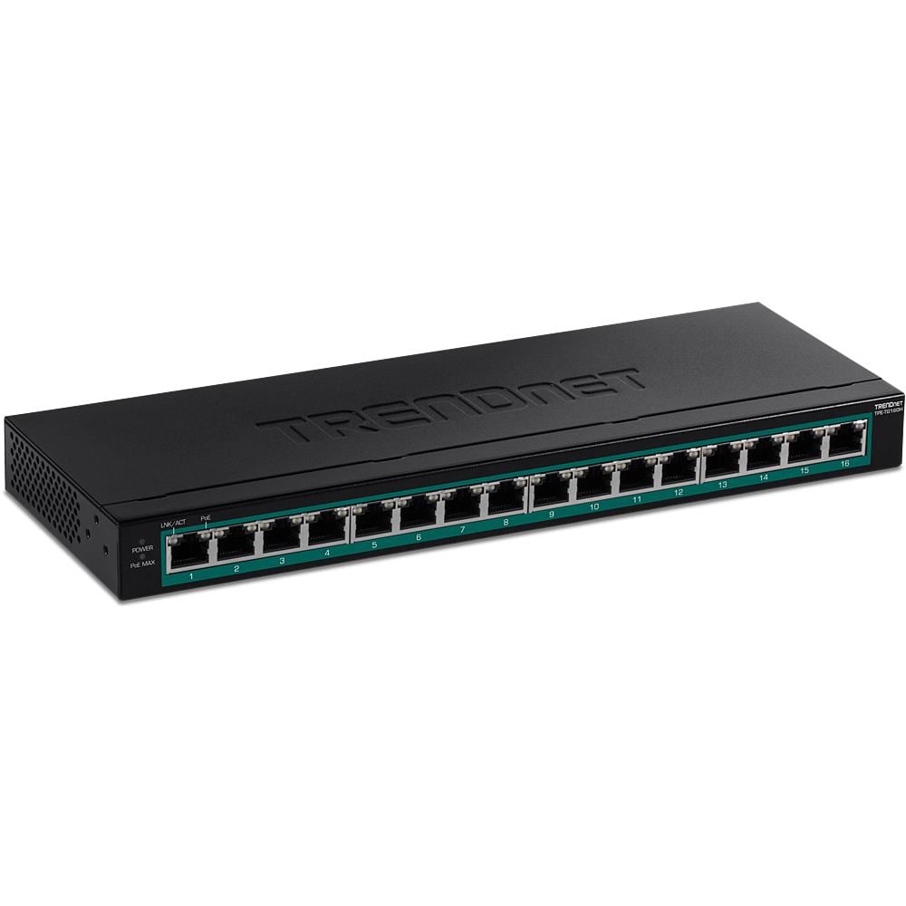 16-port Gigabit Poe+ Switch 123w - Foto 1