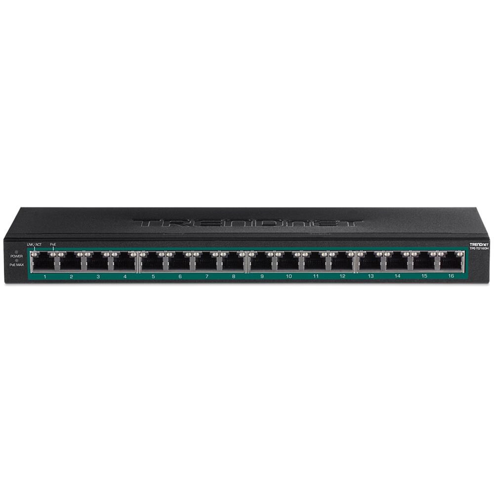 16-port Gigabit Poe+ Switch 123w - Foto 3