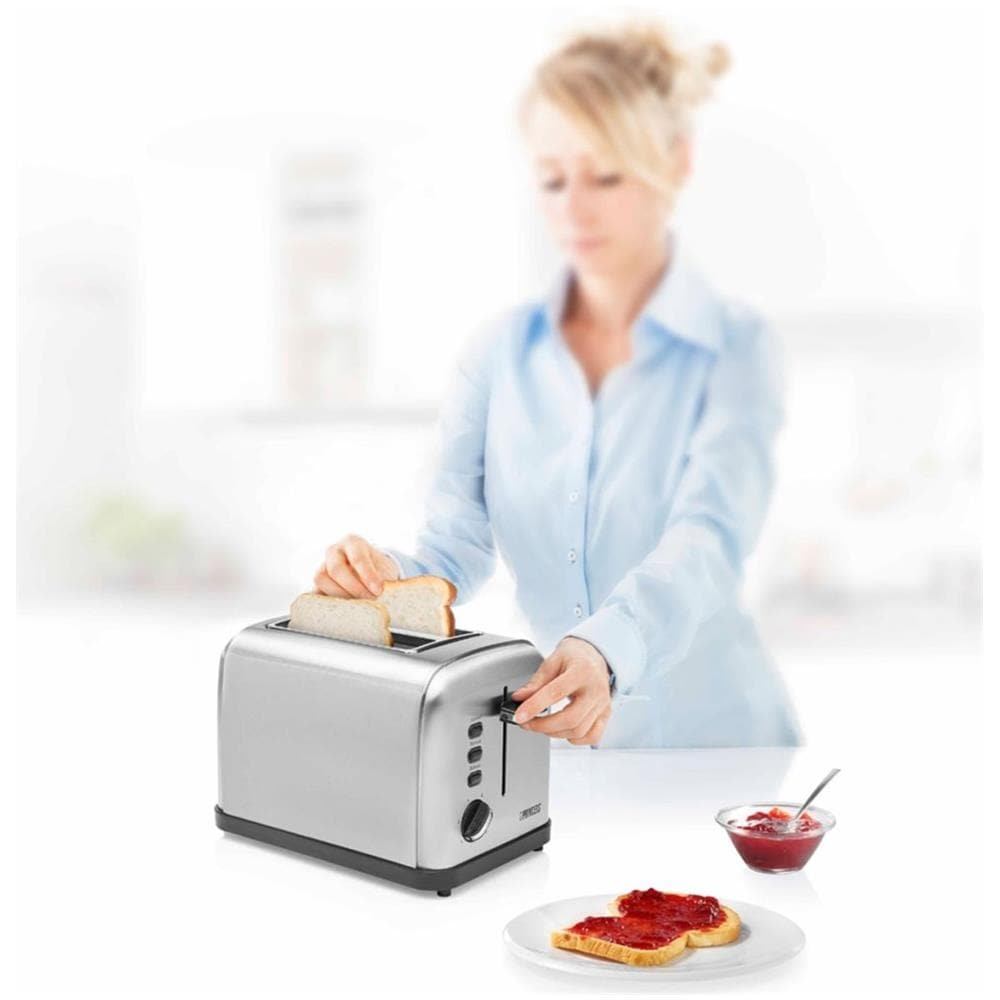 Principessa Style Tostapane, Scocca in Acciaio inossidabile, 2 Fessure - Foto 7