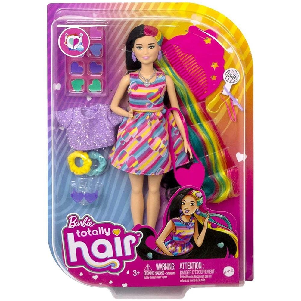 Barbie Totally Hair Capelli Neri - Foto 1