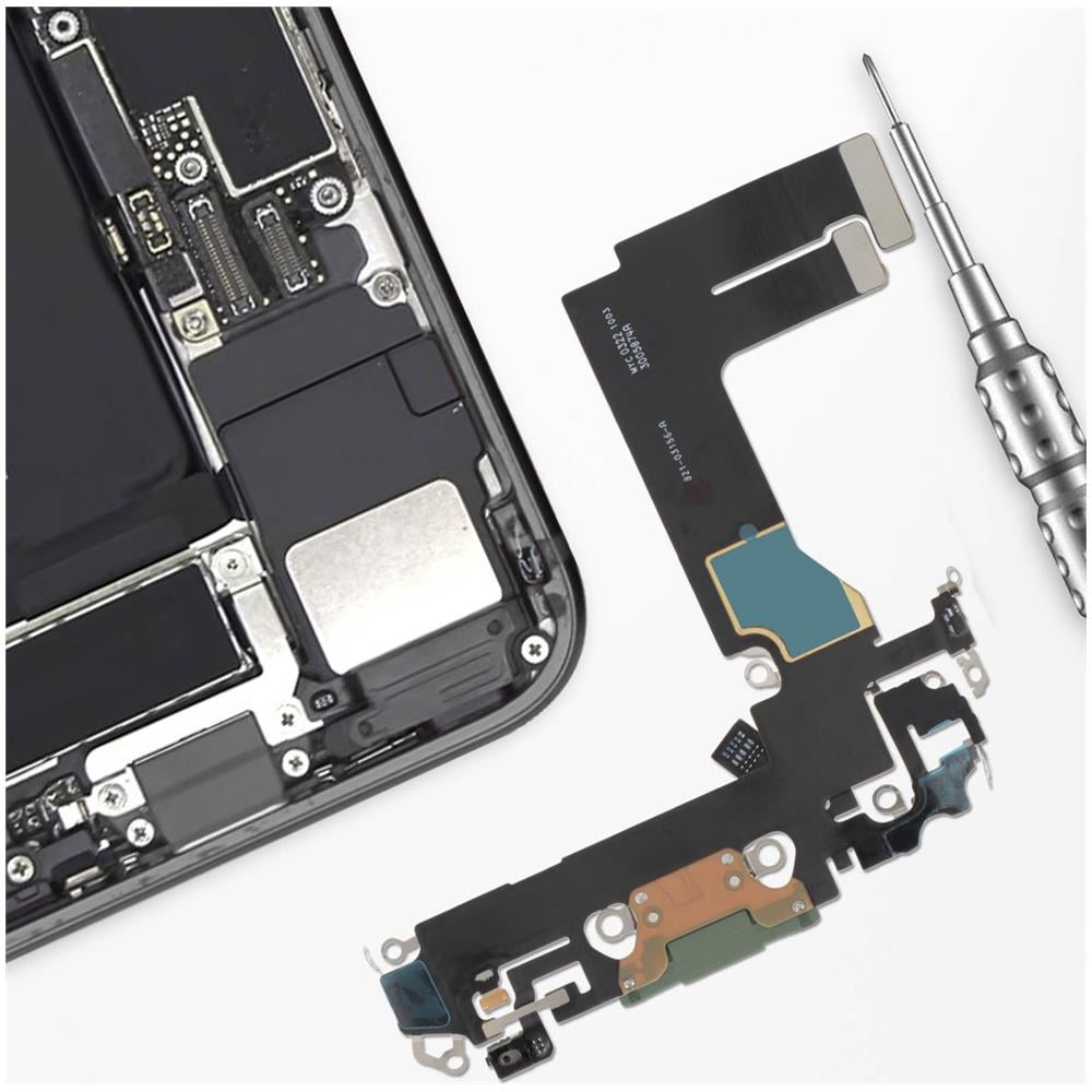 Connettore Di Ricarica Lightning Per Iphone 13 Mini Con Microfono, Verde - Foto 2