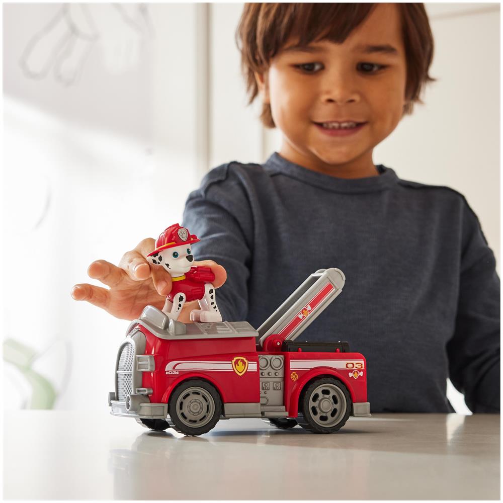 PAW Patrol , Camion dei Pompieri di Marshall, Veicolo e Personaggio Marshall, Giochi Bambini, 3+ anni - Foto 2