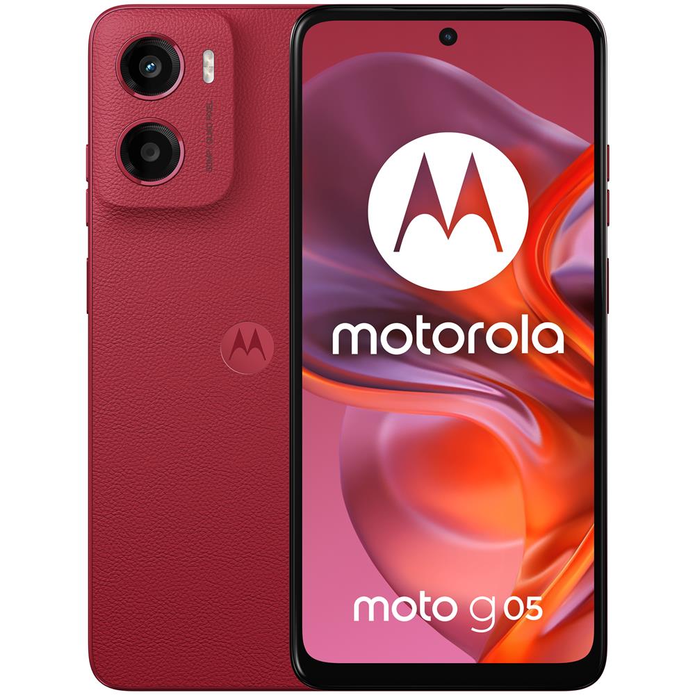 Moto G05 4G 128GB 4GB Ram Display 6.67" Main Camera 50MP Doppia SIM Android 15 USB tipo-C Helio G81 Extreme 5200 mAh Plum Red - Foto 7