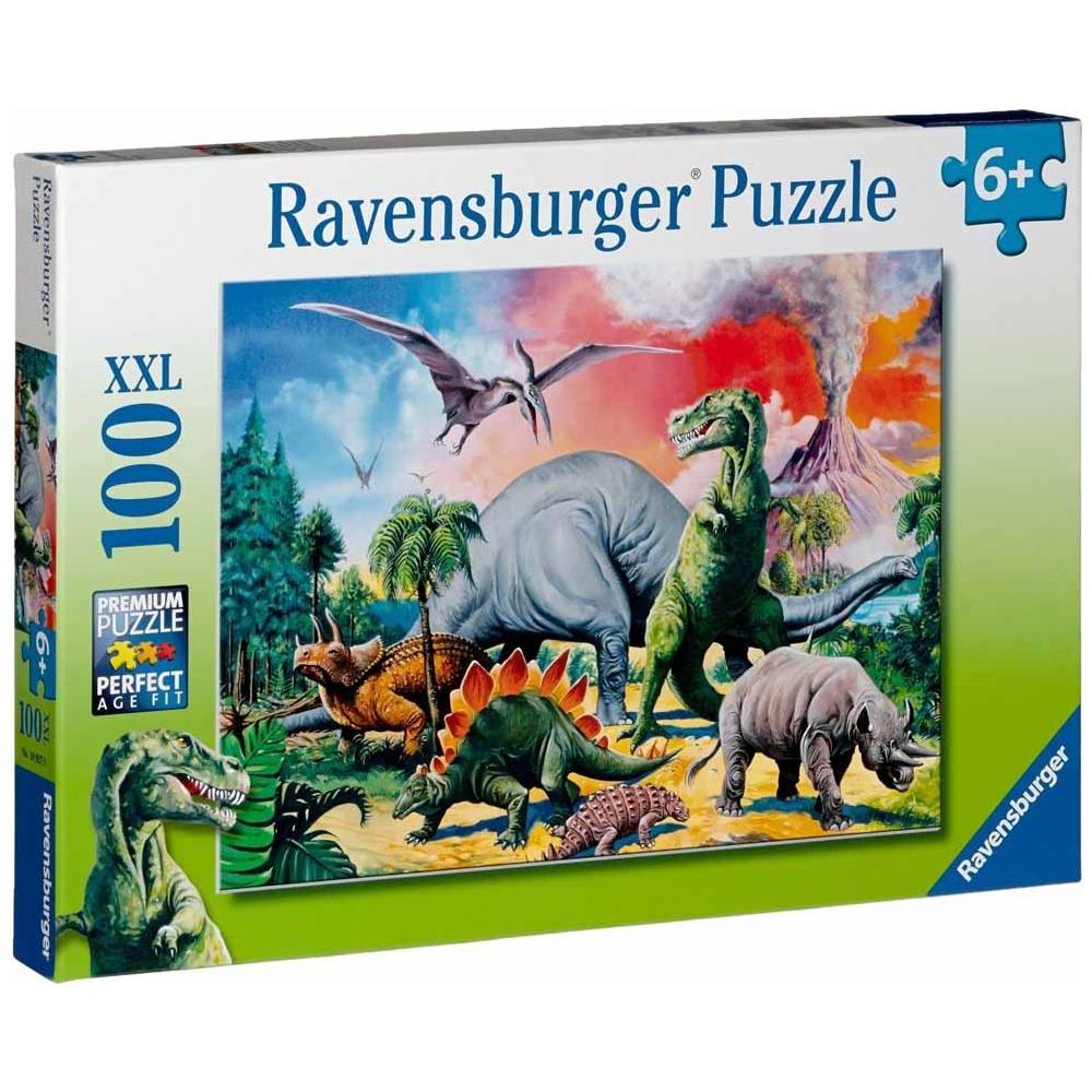 Puzzle Dinosauri 100 pz 49 x 36 cm 10957 - Foto 1