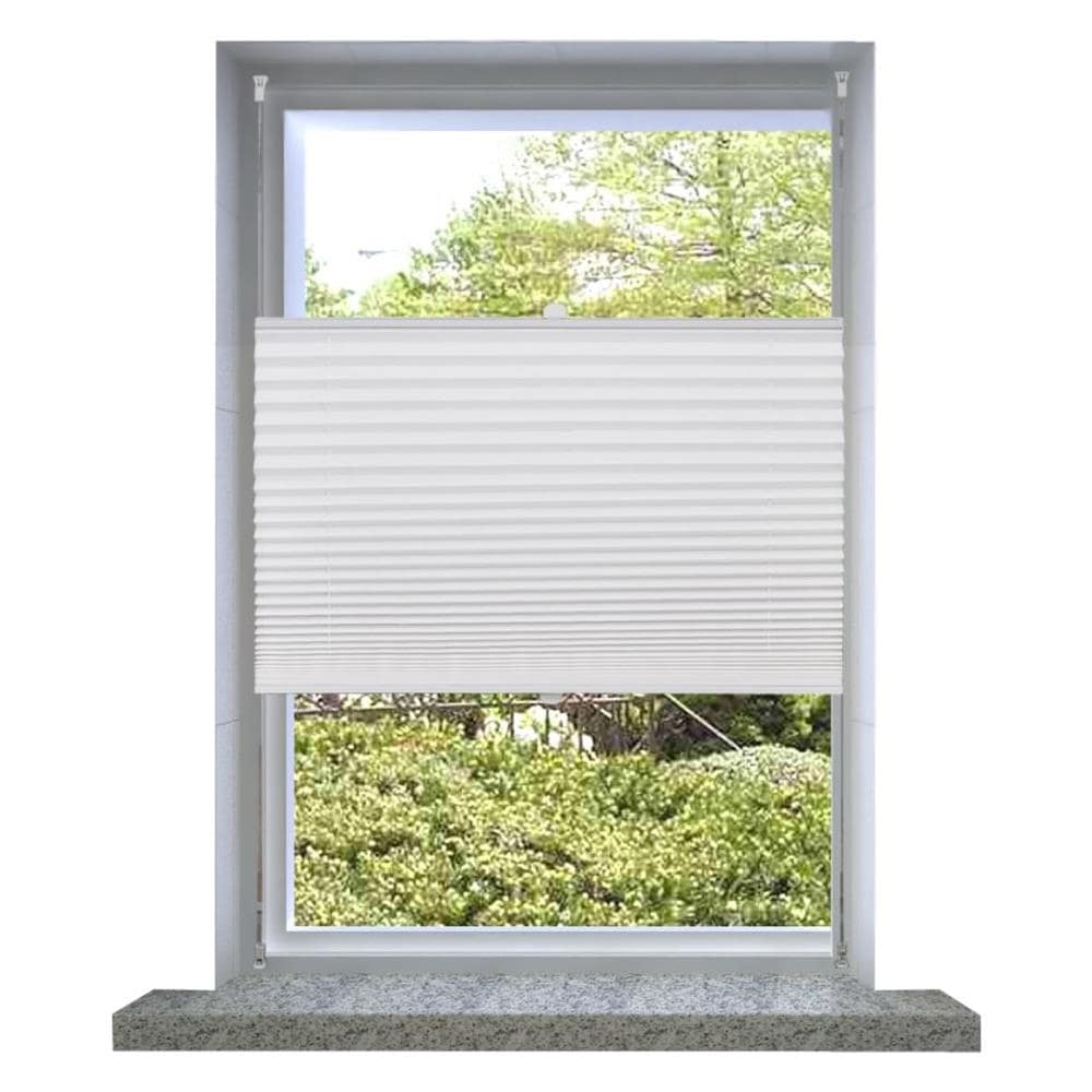 Tenda Plissè 100x125cm Bianca - Foto 1