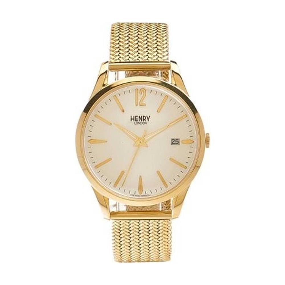 Ltext Orologio Da Polso Al Quarzo In Acciaio Inox Westminster Hl39 M 0008 - Foto 2