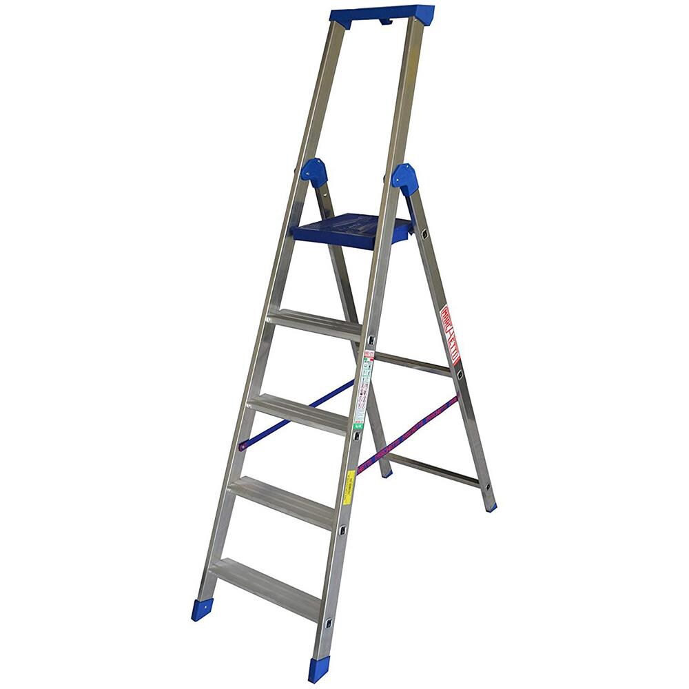 Scala Sgabello Climb Evo 5 Gradini Alluminio - Foto 2