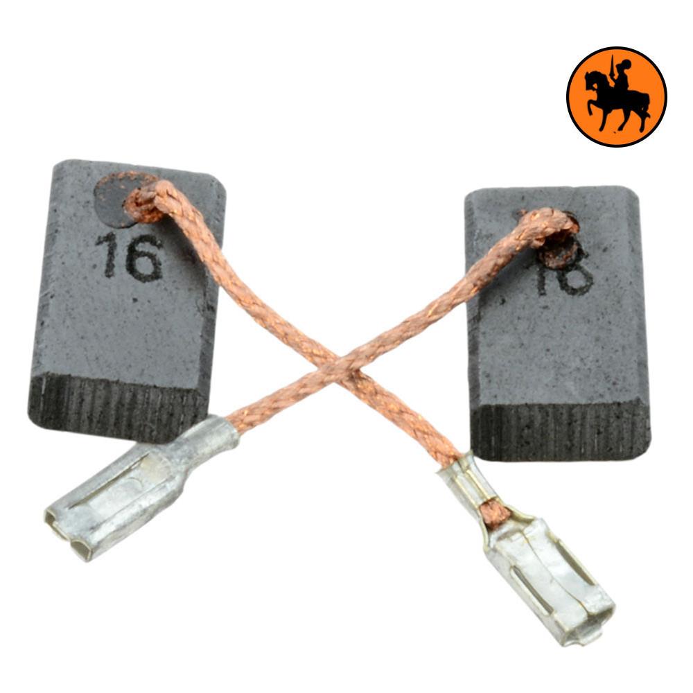 Spazzole Di Carbone Pws 10-125 Ce - 5x10x16mm - Con Arresto Auto - Foto 1