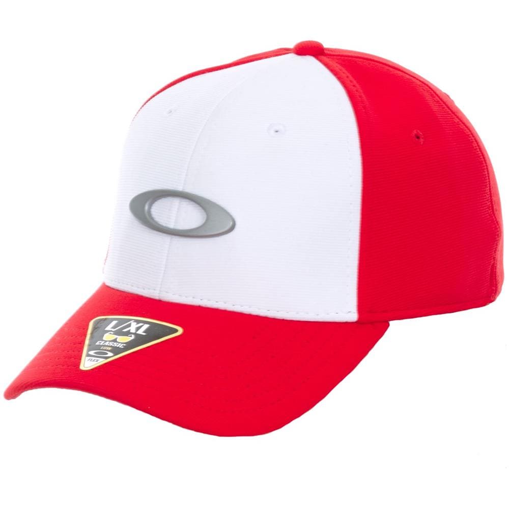 Berretto Flexfit Con Visiera Ricurva Tincan Bianco Rosso (l / xl, Rosso) - Foto 3