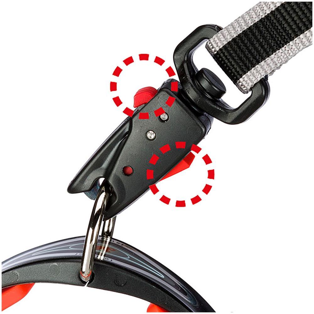 Guinzaglio Corto Per Cani In Nylon Intrecciato Twist Matic Gm18/60, Con Moschettone Magnetico Automatico - Foto 5