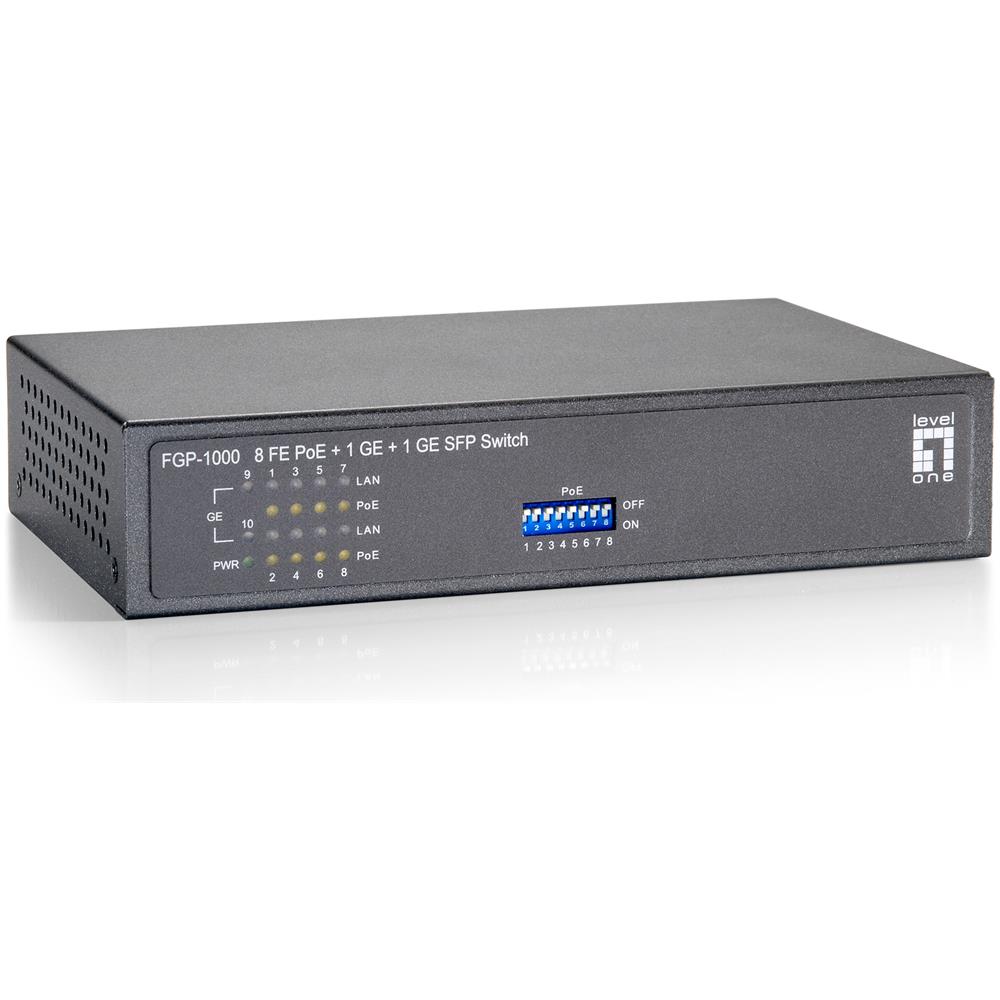 FGP-1000 Fast Ethernet (10/100) Grigio - Foto 2