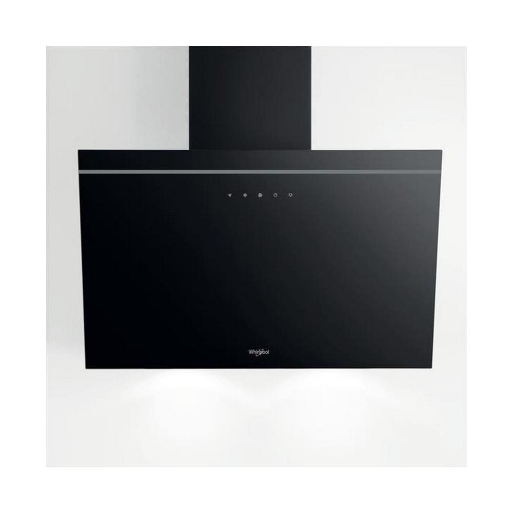 Cappa Decorativa - Akr62fltk - Larghezza 60 Cm - Evacuazione / riciclaggio - 71 Db - 4 Velocità + Booster - Vetro Nero - Foto 2