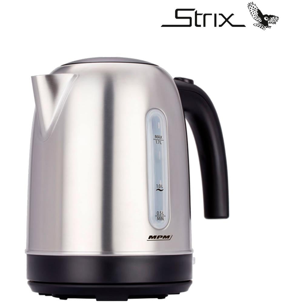 Bollitore Elettrico MCZ-102M Capacità 1.7 Litri Potenza 2200 Watt Colore Acciaio Inossidabile / Nero - Foto 5