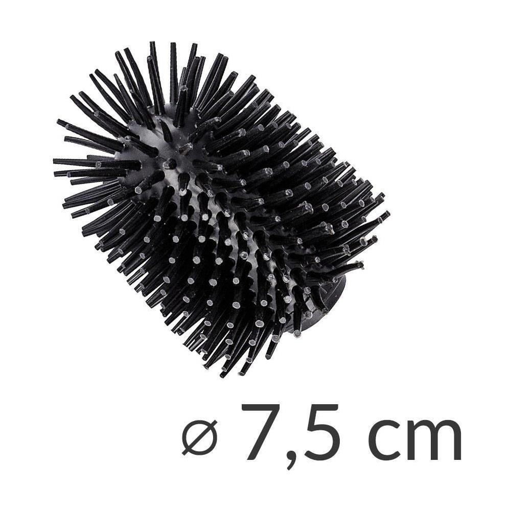 Porta Carta Igienica E Scopino Wc Lirio, Nero, Wenko - Foto 6