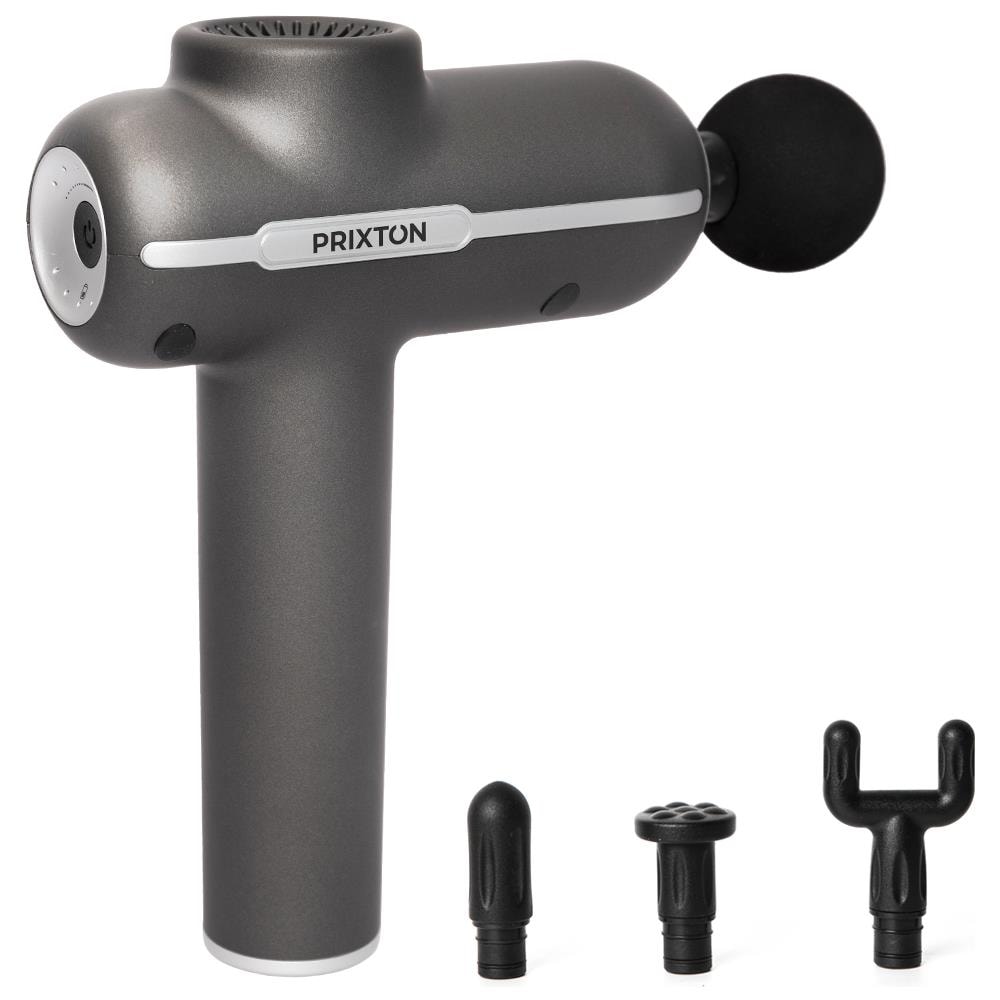 Pistola Massaggiante Synergy Potenza 50 Watt Motore con 2700 Giri /Minuto Selettore 5 Velocita 4 Testine Intercambiabili - Foto 1