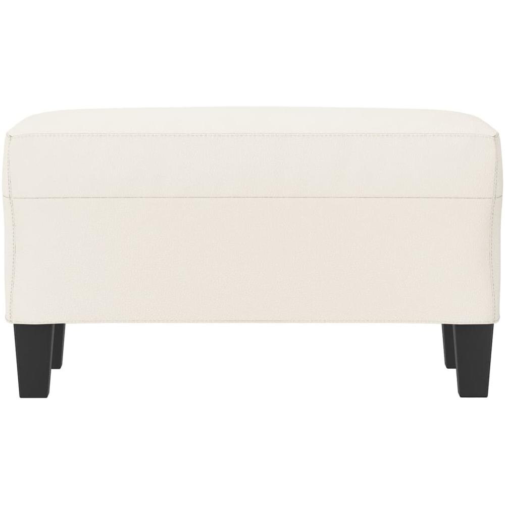 Panca Crema 70x35x41 Cm In Similpelle - Foto 3