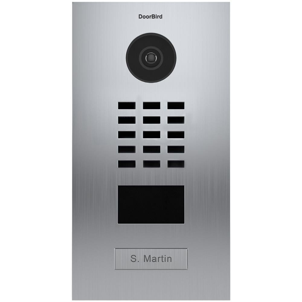 Videocitofono Ip Con Lettore Di Badge Rfid - D2101v V2 Acciaio Inox - Foto 1