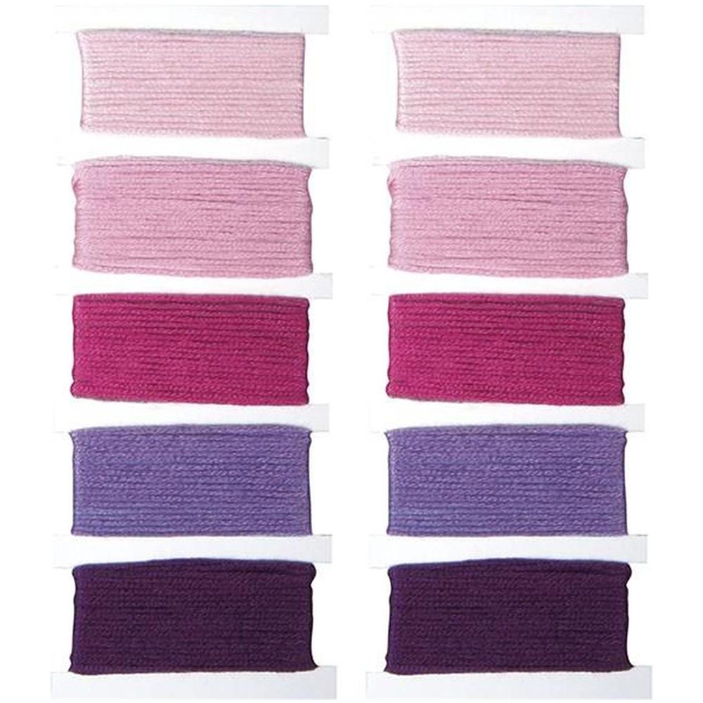 10 Fili Di Cotone Rosa Per Bracciale Brasiliano - Foto 1