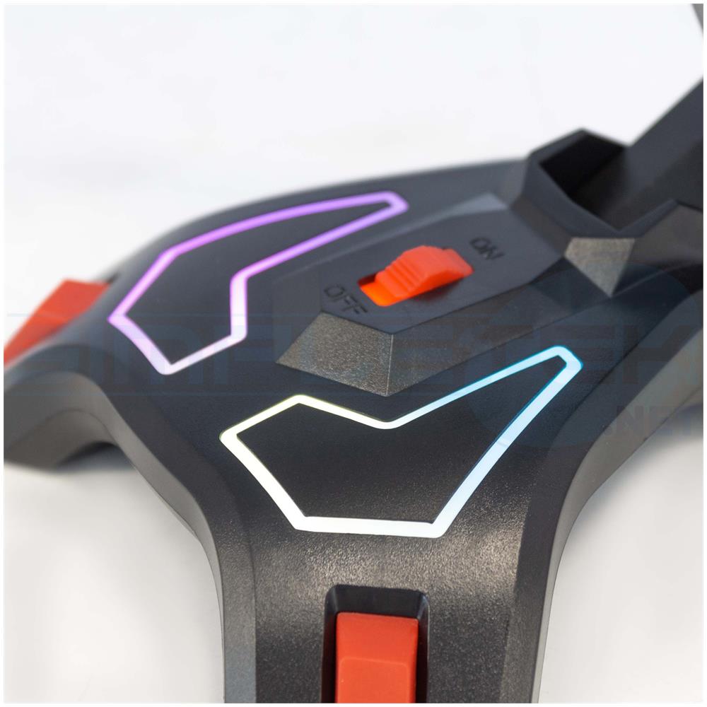 Microfono Cablato Rgb Con Cavo Ergonomico Da Gaming Streaming Editing Streamer - Foto 2