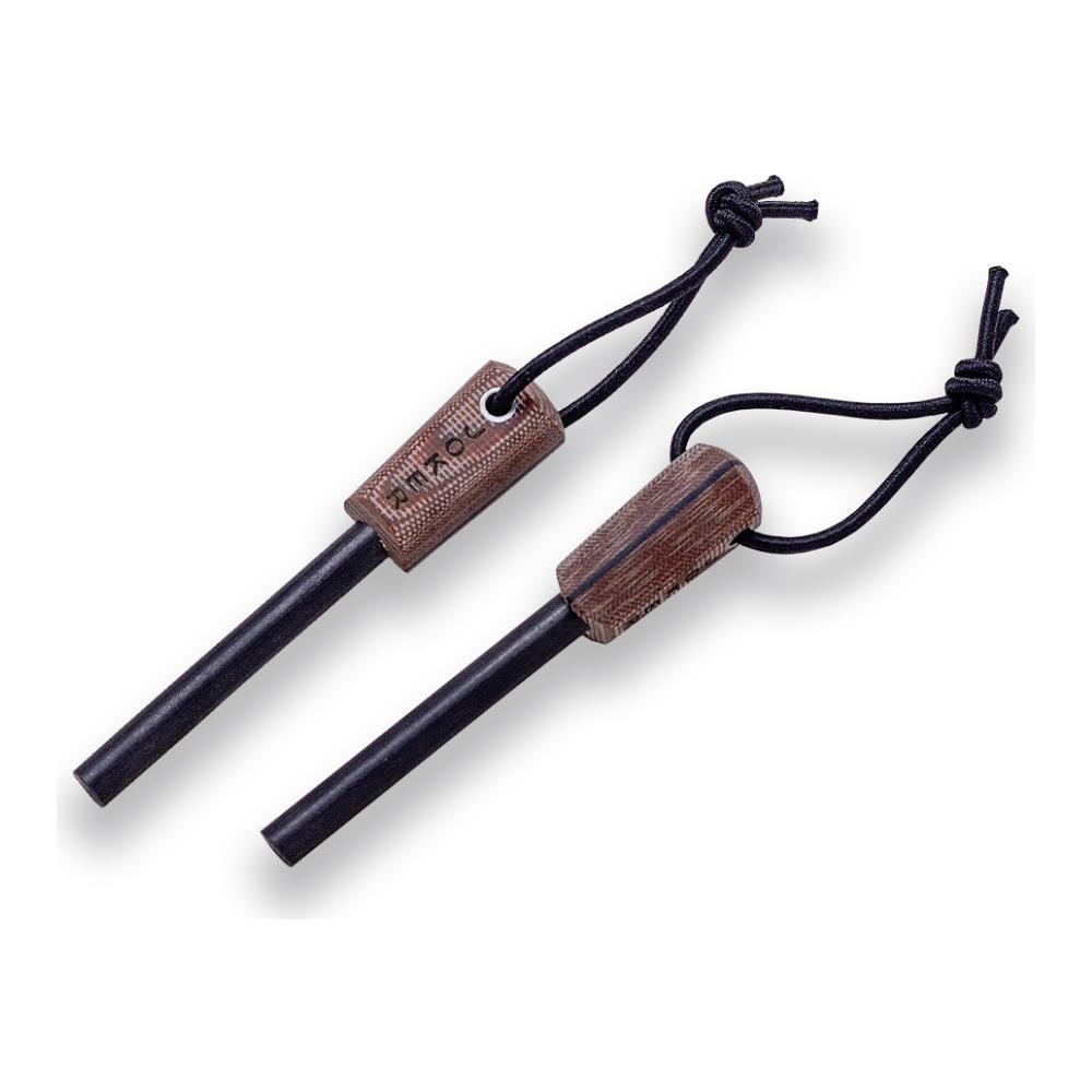 Flint Pd02, Materiale In Tela Micarta Marrone, Strumento Per La Pesca, La Caccia, Il Campeggio E Il Trekking - Foto 1