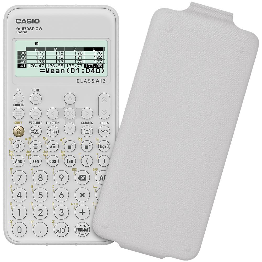 FX-570SPX CW calcolatrice Tasca Calcolatrice scientifica Bianco - Foto 2