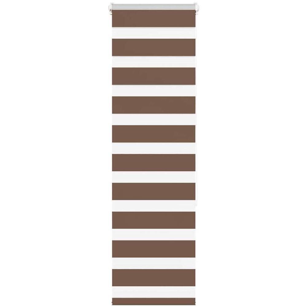 Tenda a Rullo Zebra Larghezza Tessuto 45,9 cm Poliestere - Foto 1